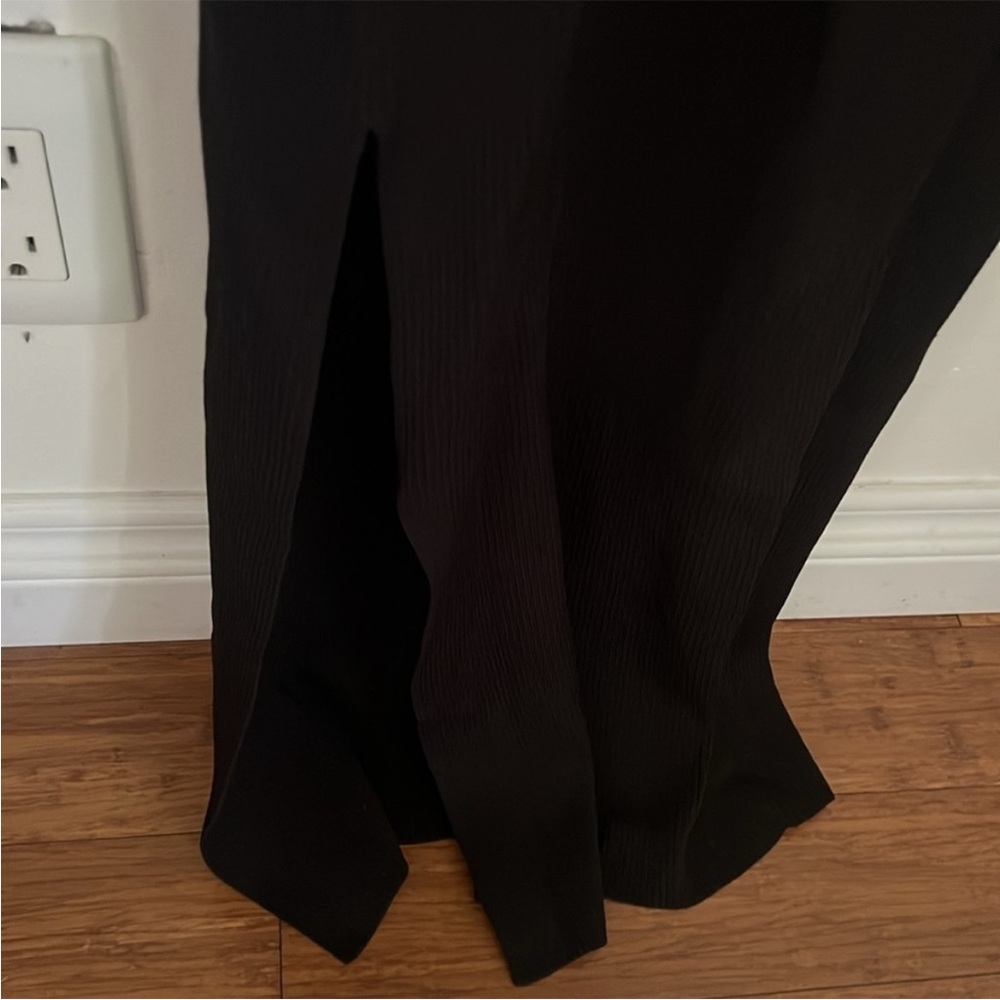Christopher Esber Button-Trim Rib Knit Maxi Dress -small - Picture 3 of 6